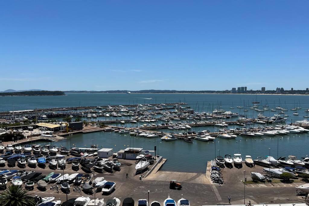 Apartamento Moderno Con Excelente Vista Al Puerto Apartment Punta del Este Exterior photo